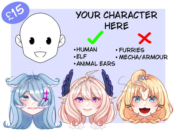 chibi heads